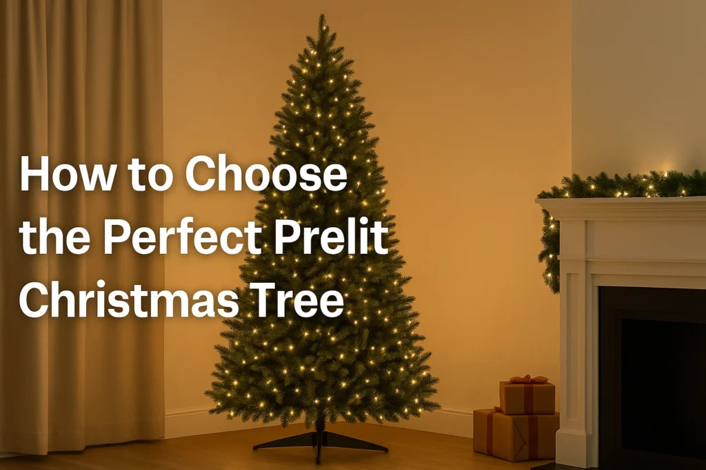Perfect Prelit Christmas Tree