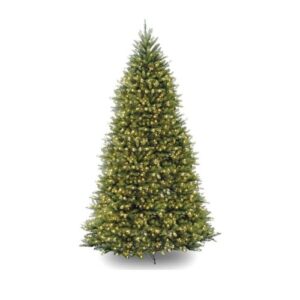 10-Foot Full Artificial Christmas Tree – Dual Color LED Lights with PowerConnect