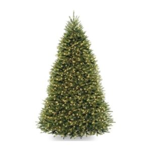 10-Foot Pre-Lit Artificial Christmas Tree with Dual Color LED Lights