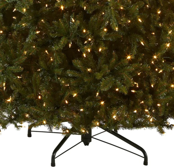 10-Foot Pre-Lit Artificial Christmas Tree with Dual Color LED Lights - Image 3