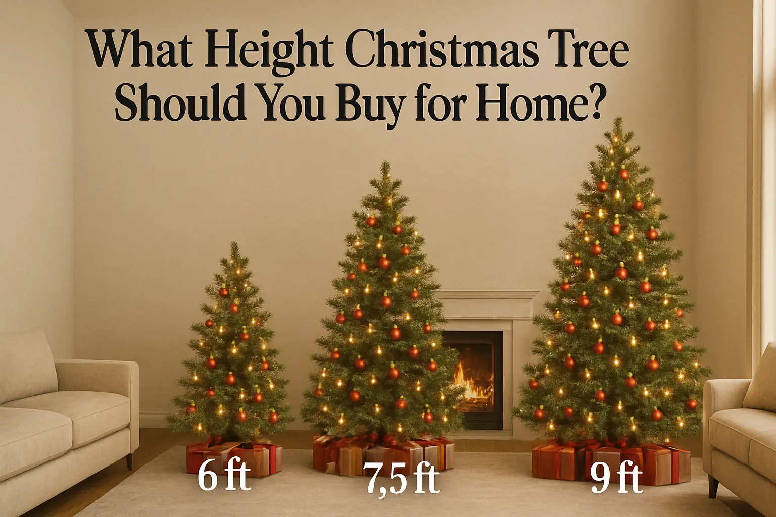 Height of Christmas Tree
