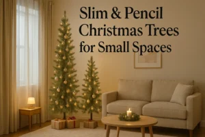 Slim and Pencil Christmas Trees